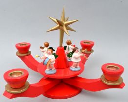 Adventskranz mit Engeln / Advent candlestick