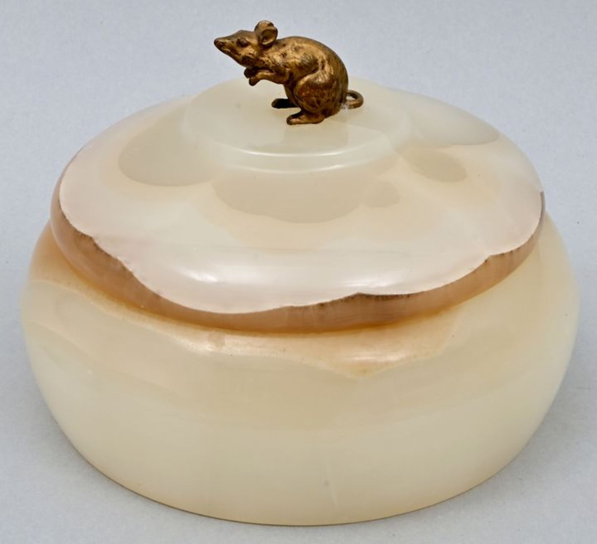 Dose mit Wiener Bronze/ alabaster box