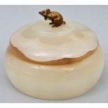 Dose mit Wiener Bronze/ alabaster box