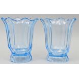Zwei Glasvasen / Two glass vases