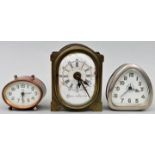 Konvolut drei Wecker / Three alarm clocks