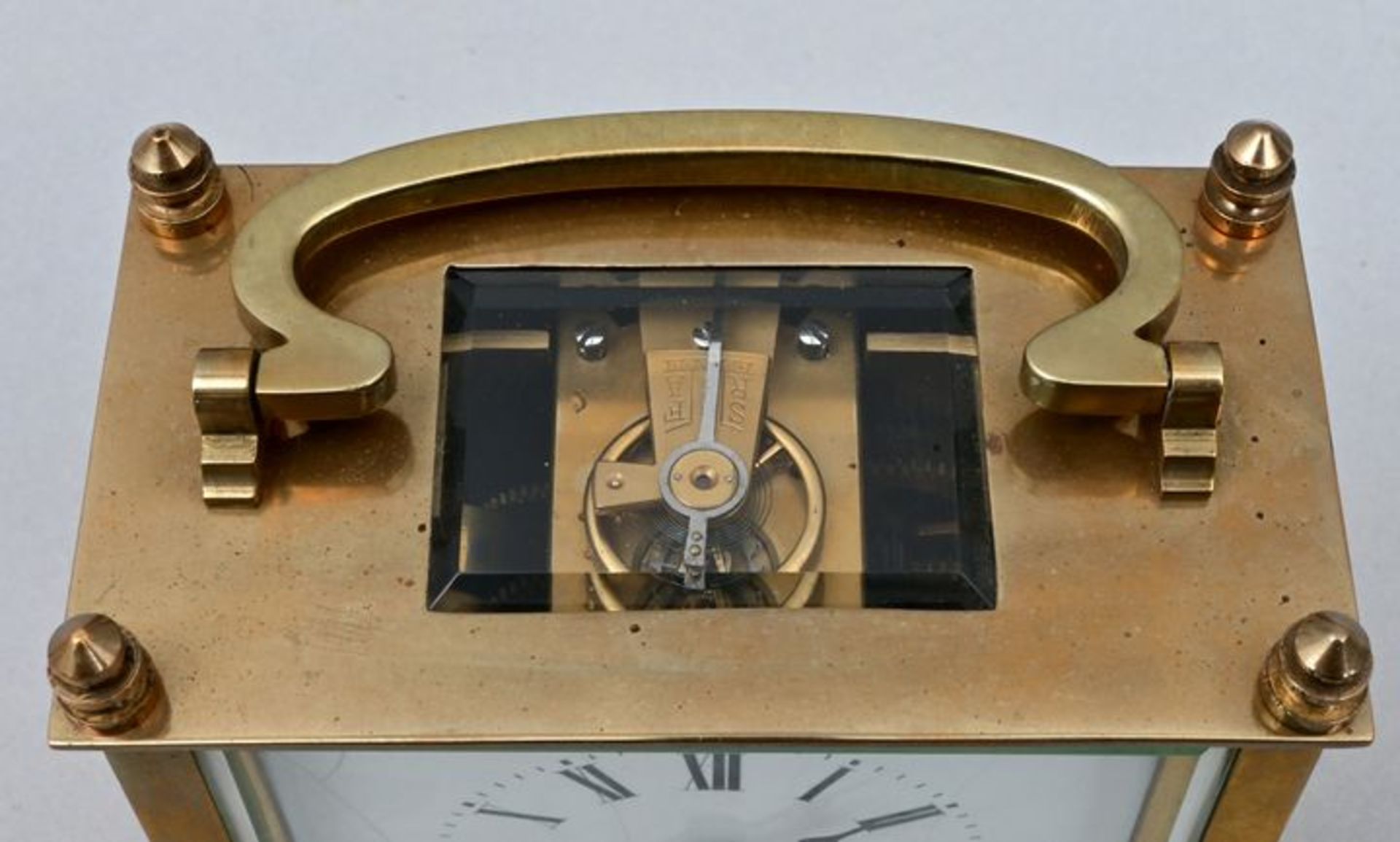 Reisewecker / Carriage clock with alarm - Bild 3 aus 5