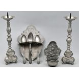 Konvolut Zinnteile/ pewter items