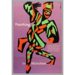 Faschingsplakat / Poster carneval