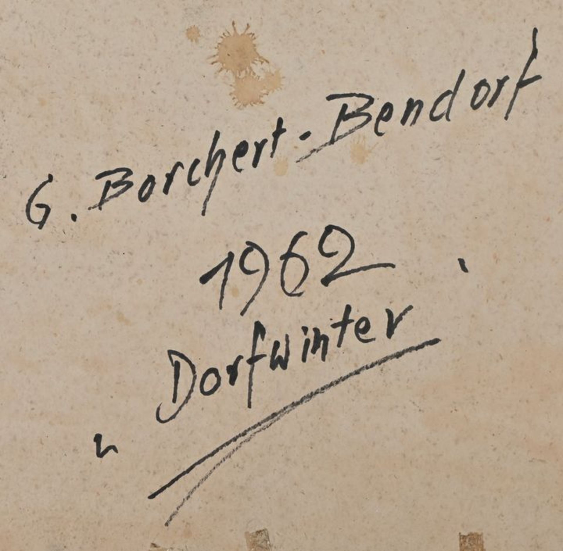 Borchert, Gotthold. Geb. 1912 - Bild 3 aus 3