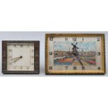 Zwei Tischuhren / Two table clocks