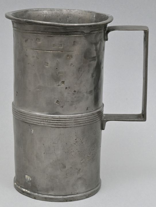 Zinn-Maß / Pewter jug