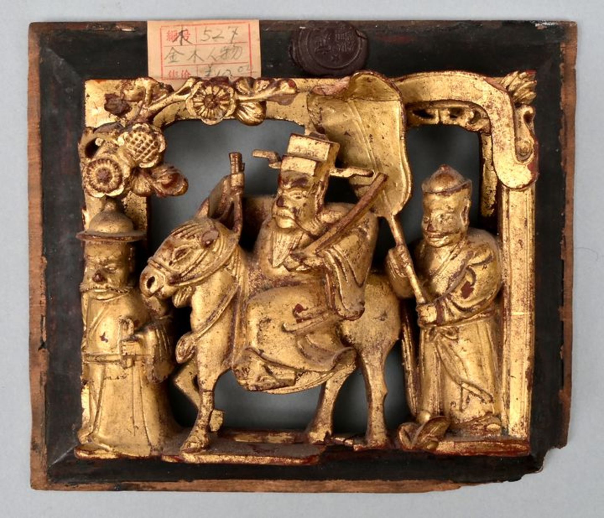 Schnitzerei, China, Qing-Dynastie (19.