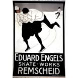 Plakat Eislaufen / Poster Ice skating