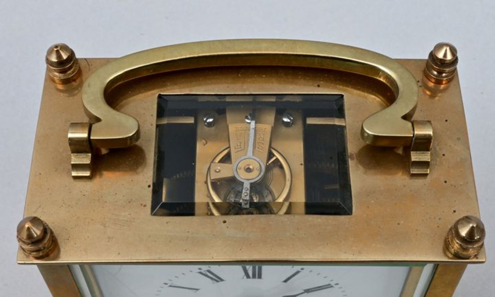 Reisewecker / Carriage clock with alarm - Bild 5 aus 5