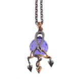 An Astro Ball Libra pendant on chain by Stephen Webster