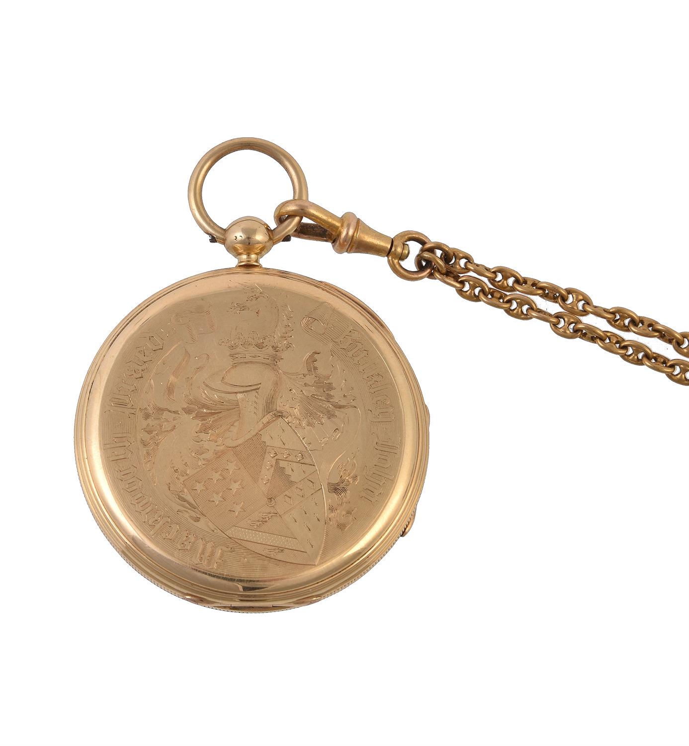 Dent, London, 18 carat gold open face pocket watch - Image 2 of 5