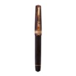 Omas, Paragon, 75 Years, an arco brown fountain pen