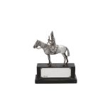 A silver horse trophy by Wakely & Wheeler