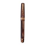 Omas, Paragon, 75 Years, an arco brown fountain pen