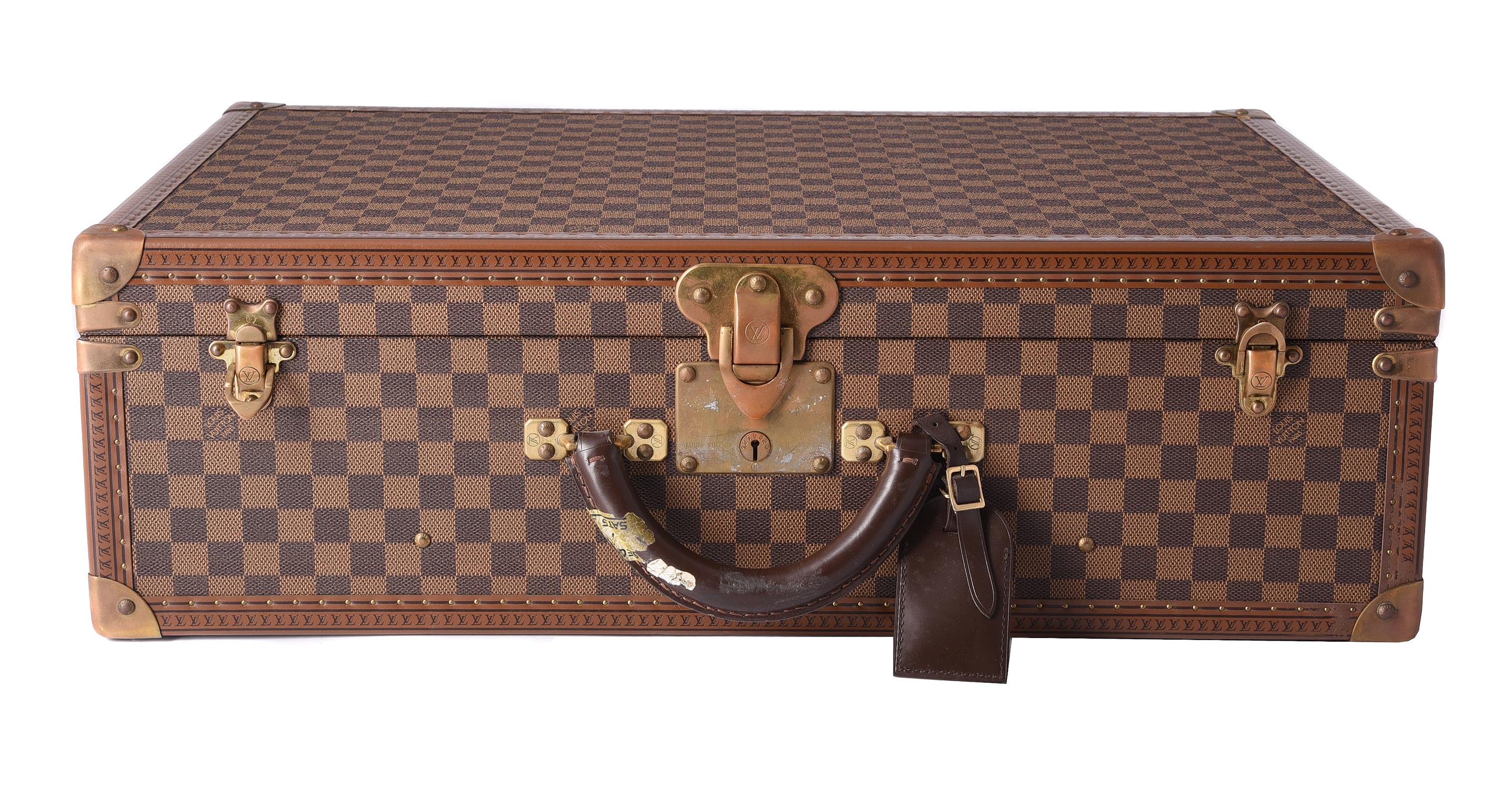 Louis Vuitton, Damier, a hard shell suitcase