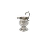 A George III silver cream jug