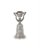 A Continental silver coloured wager cup