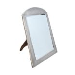 An Art Deco silver mounted mirror by Mappin & Webb