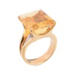 A citrine dress ring by H. Stern