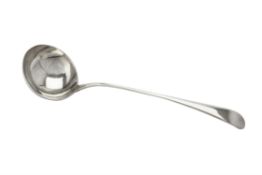 A George III old English pattern soup ladle by Thomas Eustace