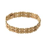 A 1960s 9 carat gold bracelet