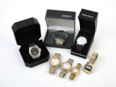 A collection of wrist watches