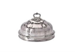 An Old Sheffield plated domed meat cover