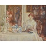 λ Dame Ethel Walker (British 1861-1951) , Breakfast Time