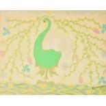 λ Scottie Wilson (Scottish 1889-1972), Swan