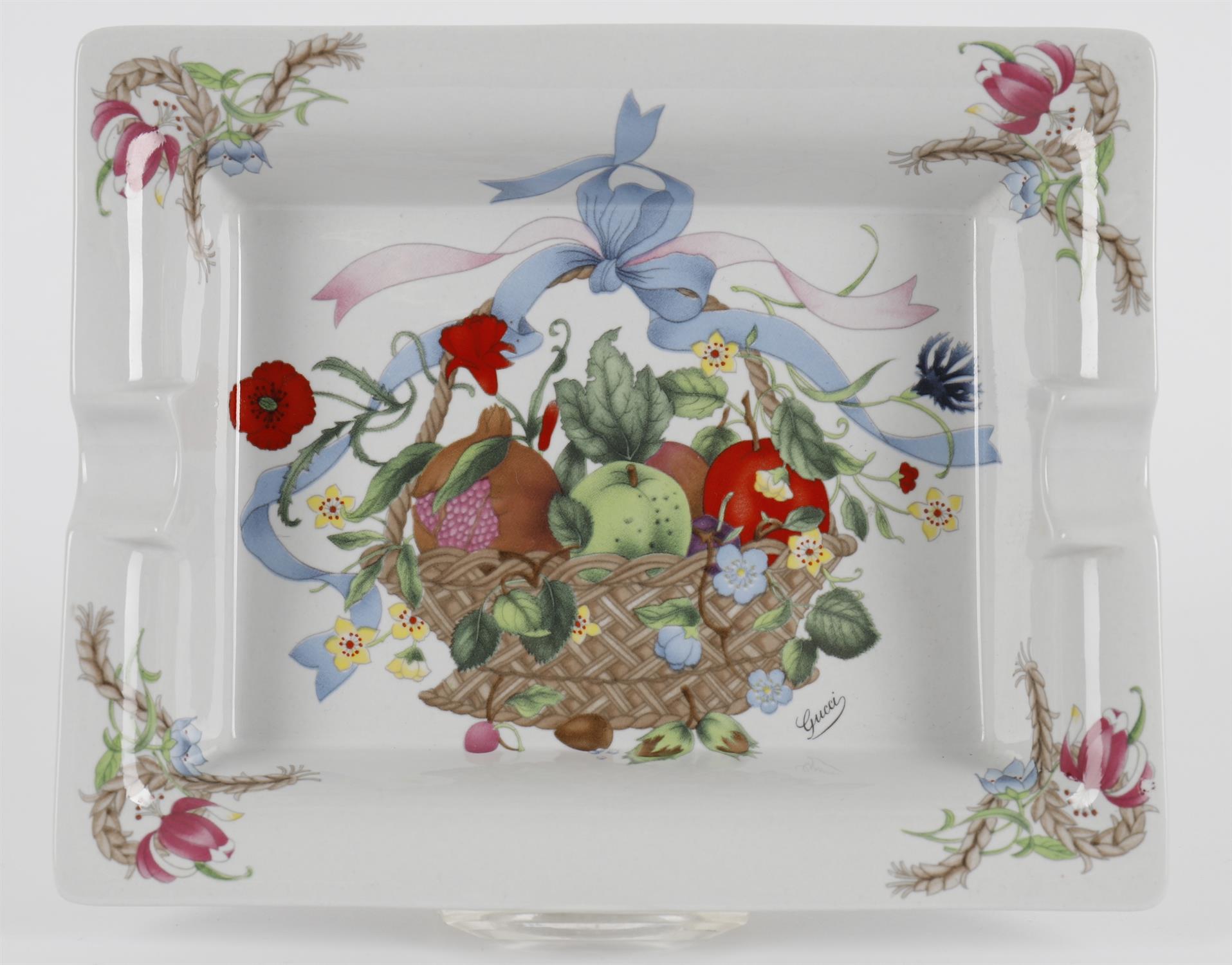 Gucci and Tiffany, vide poches including a Gucci "Cesti e Nastri" tray - Image 6 of 7