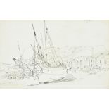 Attributed to William Roxby Beverley (British 1811-1889), Hastings Beach
