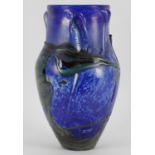 Jean Claude Novaro, a large art glass vase of baluster form