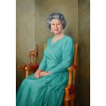 λ Theodore Ramos (Spanish 1928-2018), Her Majesty The Queen, Patron of the Animal Health Trust