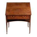 A George III mahogany architect's table