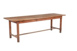 A French pine dining table