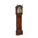 A George III oak longcase clock