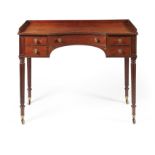 A Regency mahogany dressing table