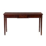 A George III mahogany serving table