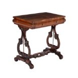 Y A William IV rosewood side table