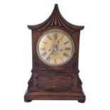 Y A William IV rosewood cased bracket clock