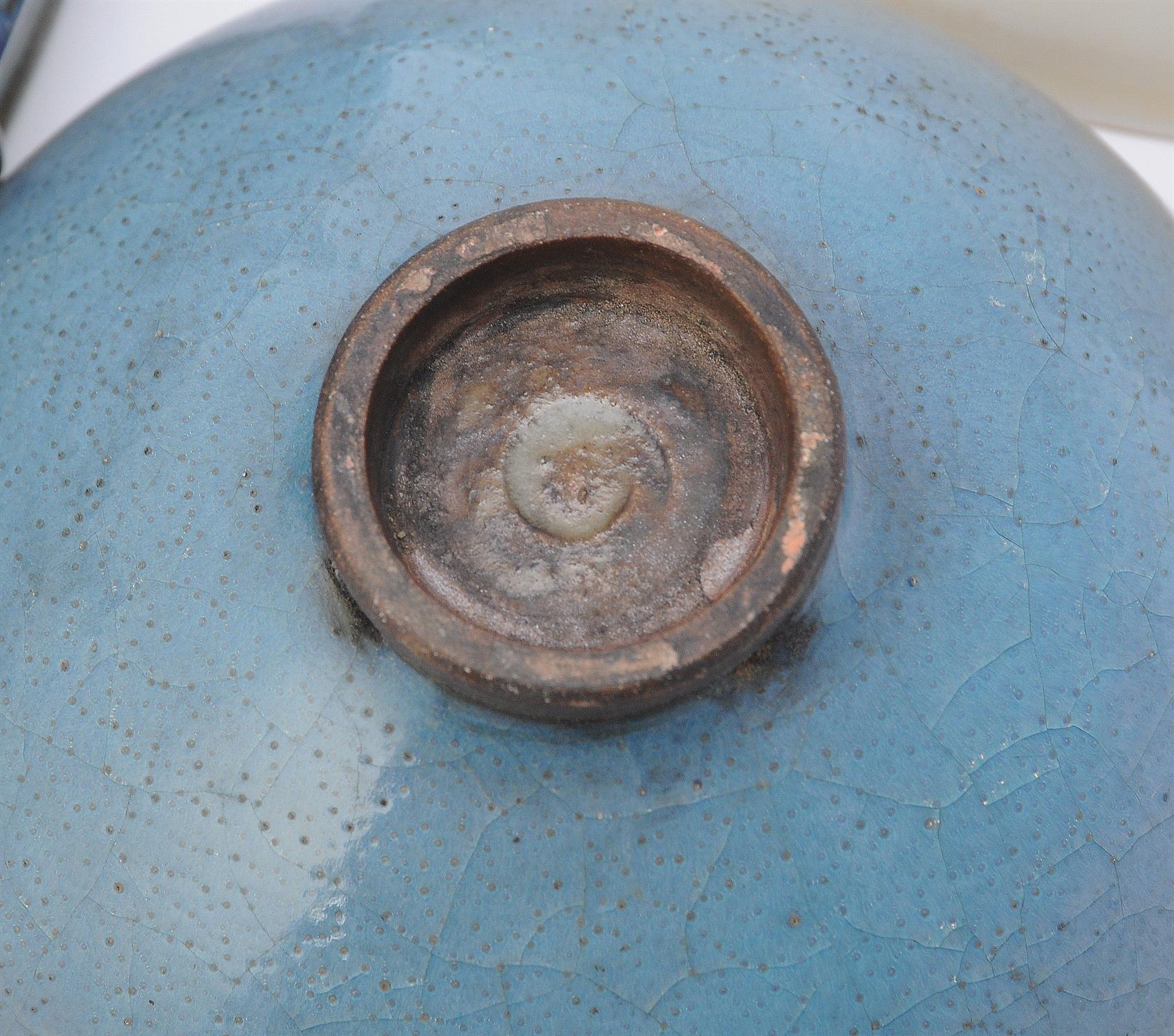 A Chinese Jun style 'Number Three' tripod 'narcissus' bowl - Image 5 of 7