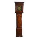 An oak thirty-hour longcase clock