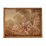 An Aubusson pastoral tapestry