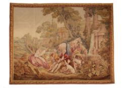 An Aubusson pastoral tapestry