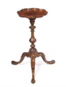 A mahogany wine table in George III style