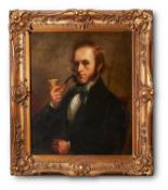 ENGLISH SCHOOL (19TH CENTURY) AND LATER JAMES PERKINS, PORTRAIT OF A GENTLEMAN