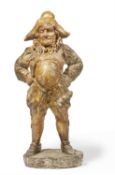 A PAINTED PLASTER MODEL OF MR PUNCH, LATE 19TH OR EARLY 20TH CENTURY