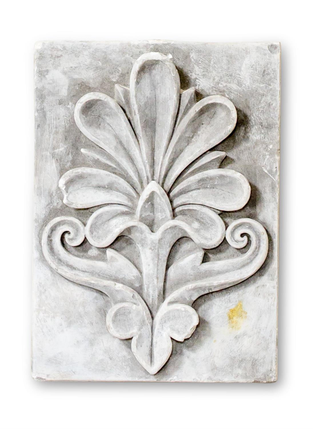 A SET OF FOUR GERMAN PLASTER PANELS, PROBABLY CIRCA 1900 - Image 7 of 10