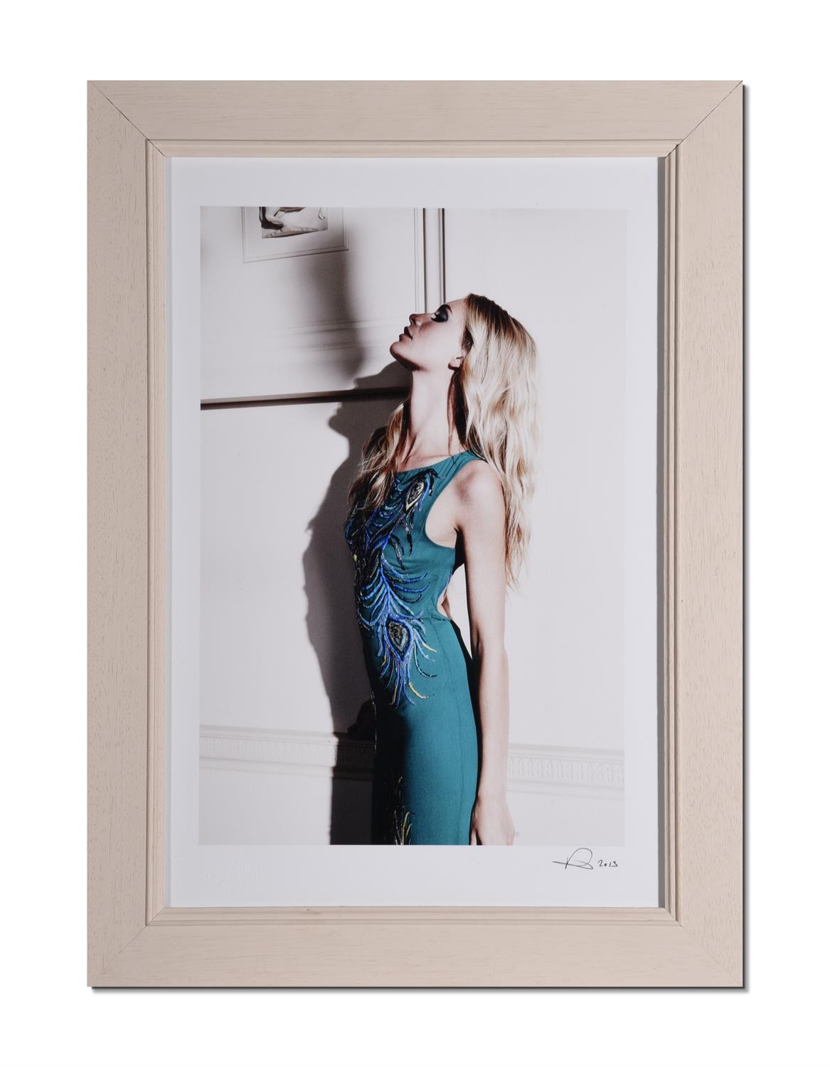 λ RHYS FRAMPTON (BRITISH B. 1950)TWO PORTRAITS OF POPPY DELEVINGNE TOGETHER WITH ANOTHER OF POPPY AN - Image 2 of 3